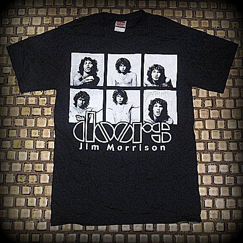 Doors / Jim Morrison - Rare vintage - Two Sided Printed - T-Shirt  